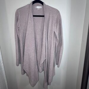 Barefoot‎ Dreams Bamboo Chic Lite Cardigan Draped Open Front L/XL